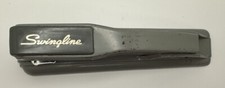 Art Deco Swingline # 27 Office Stapler Gray Made in USA Vintage