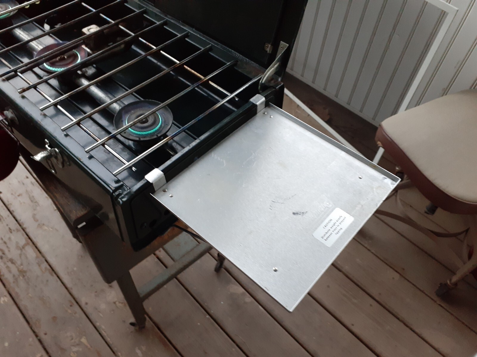 Vintage Coleman 3 Burner 426E Camp Stove,with Extras 590 Date Works! eBay