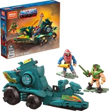 Battle Ram Building Set With Tri Klops Mekaneck And Rolling Wheels For Ages 8+