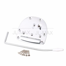 Chrome Guitar Tremolo Tailpiece w/ Arm for Fender Jaguar Jazzmaster