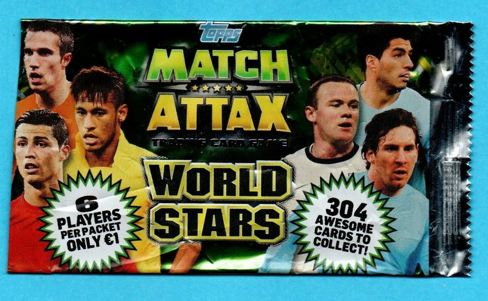 MATCH ATTAX WORLD STARS-TOPPS-2014-TRADING CARD GAME-CARD a scelta-NUOVA-NEW - Bild 3 von 3