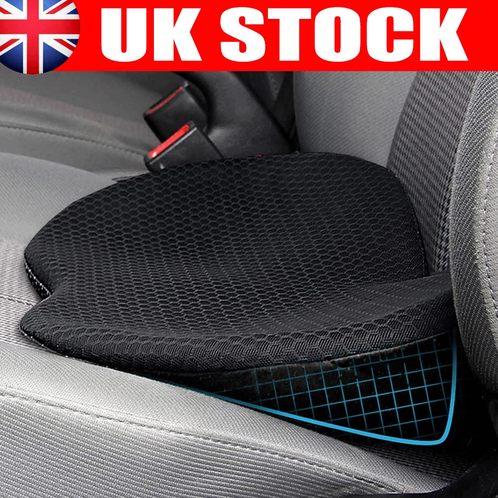 Car Seat Cushion Memory Foam Car Seat Pad Sciatica Lower Back Pain Relief