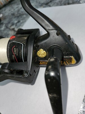 Vintage Abu Garcia Black Max 64 Cardinal Spinning Fishing Reel | eBay