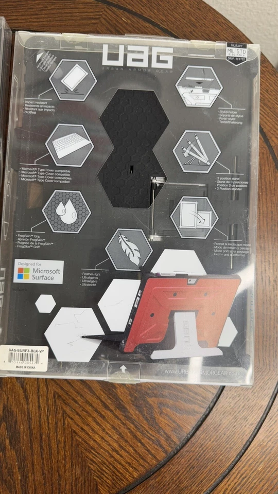 Urban Armor Gear UAG Case For Microsoft Surface 3  10.5” Screen New - Image 2 of 2