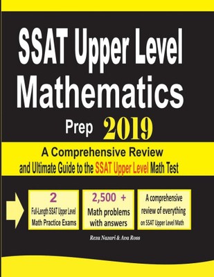 SSAT Upper Level Mathematics Prep 2019: A Comprehensive Review and Ultimate