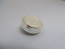 Yamaha Euphonium Valve Button 1 with Pearl, Silver Plated NEW Ships Fast H7