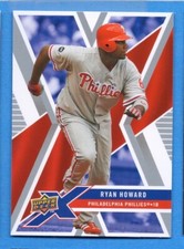 2008 Upper Deck X #76 Ryan Howard Phillies