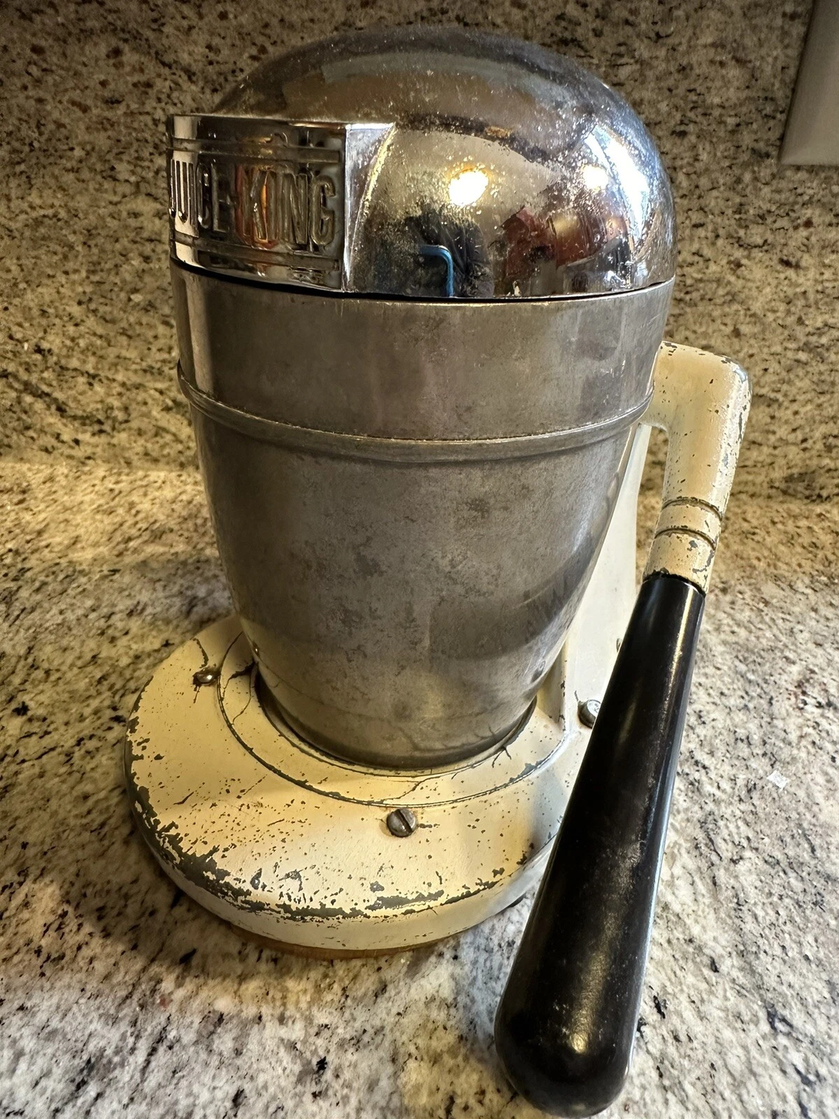 Vintage USA JK-35M Juice King Citrus Juicer Complete Cup Press Juicer Farmhouse