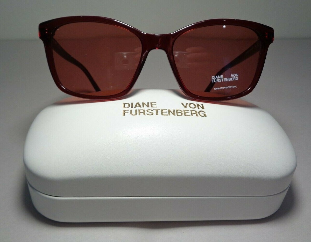 Diane von Furstenberg DVF686S Ruby New Sunglasses Diane von Furstenberg Polarized Sunglasses for Women for  main image 4