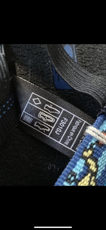 Baby мальчиков младенца размер 2/3 TEVA MUSH I'S 6204 слинга стринги сандалии краб синий новый с Ярлыками - Изображение 4 из 4