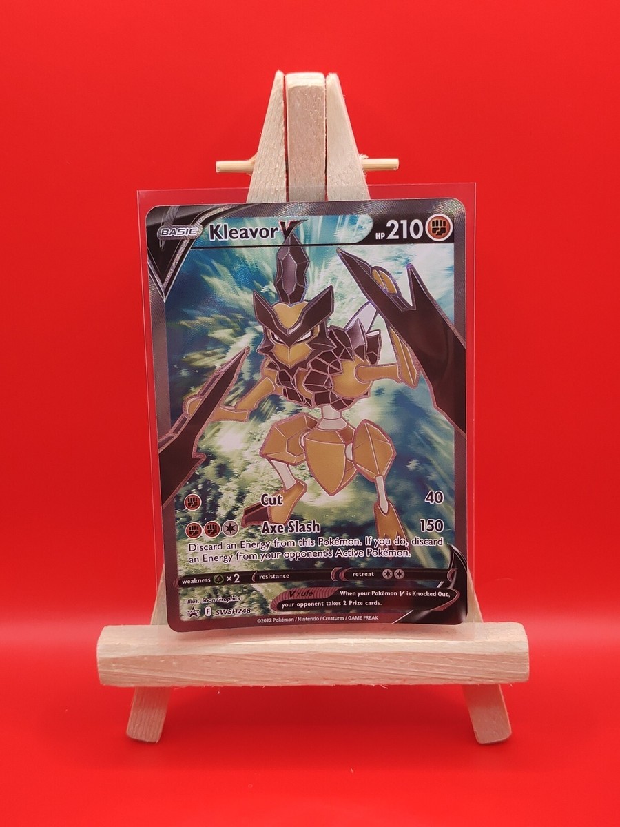 Kleavor V SWSH248 Sword & Shield Ultra Rare Full Art Promo Pokemon