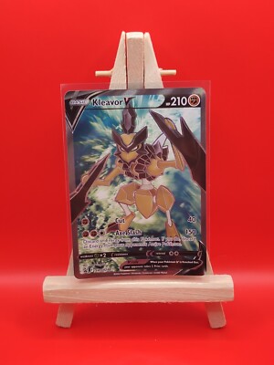 kleavor v pokemon card value Trading Game Sword & Shield Promo SWSH248 [Full Art] Colorless Rule Kleavor V SWSH248 Sword &