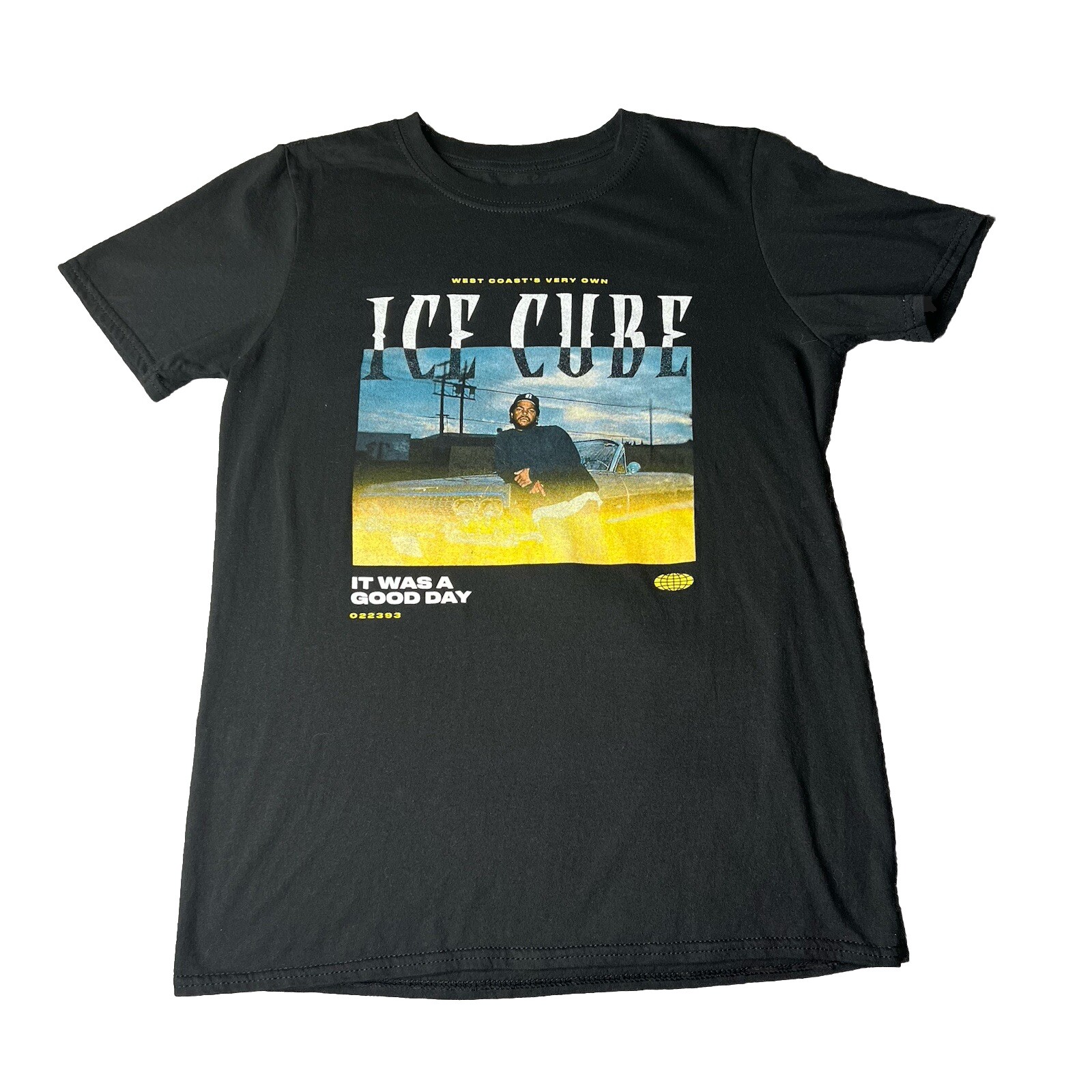 ALTRA Camicia Ice Cube 'It Was a Good Day' taglia small rap hip hop West Coast molto propria