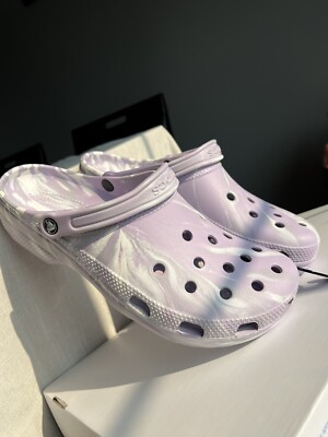Unisex Clogs Crocs Classic Marbled Tie-Dye Clog | eBay display picture 3