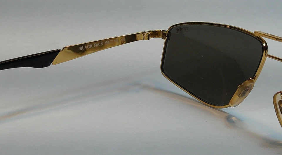 Vintage Winchester Black Rain sunglasses by magic line made in Italy NOS 1990 - Image 4 of 4