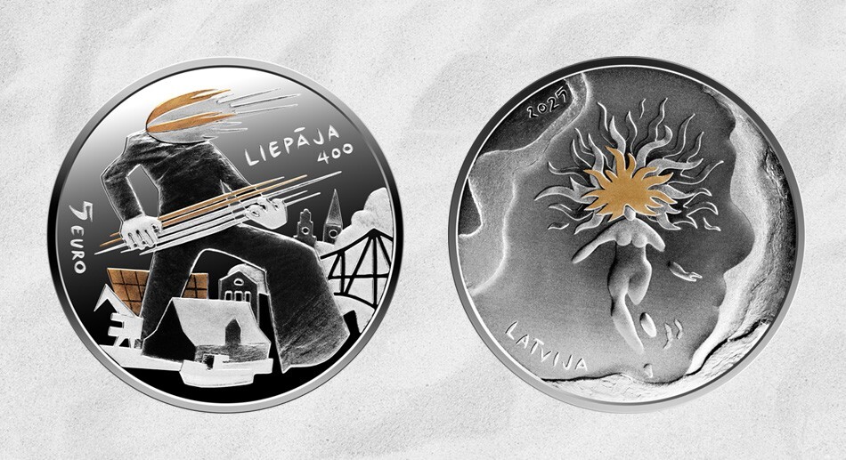 LATVIA - 5 € Euro SILVER COLLECTOR COIN 2025 - 