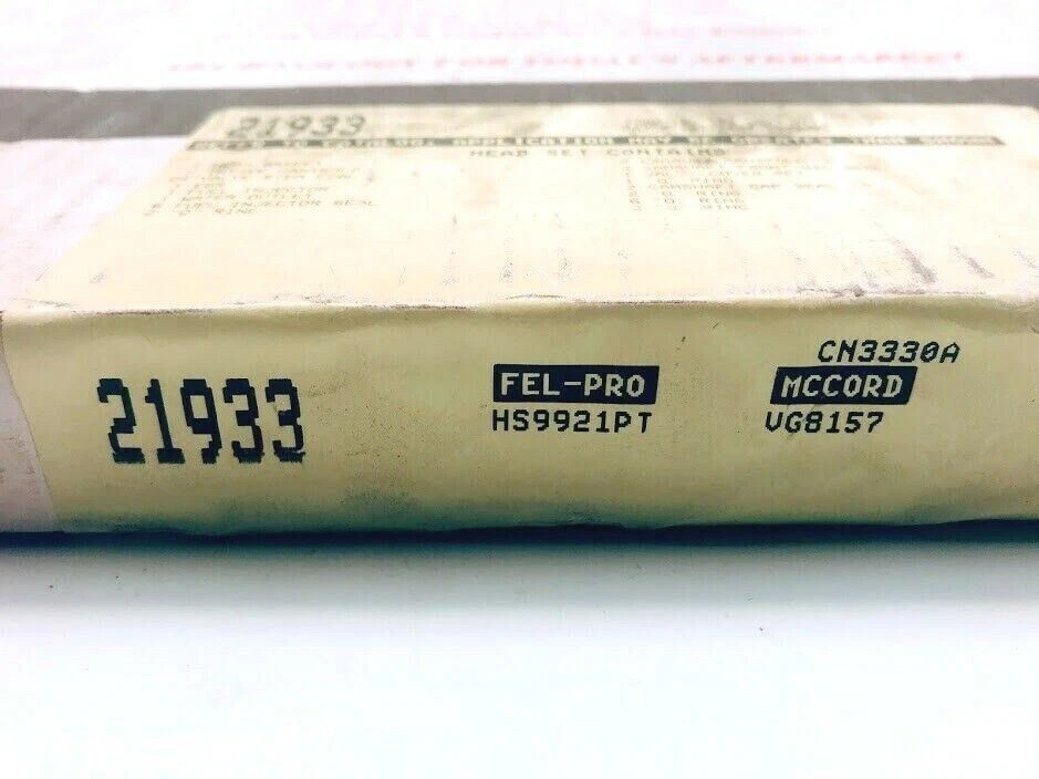 Juego de juntas de culata Corteco Fel-Pro HS9931PT FORD 152 1993-97 y MAZDA 2497 93-95 Foto 4 de 4