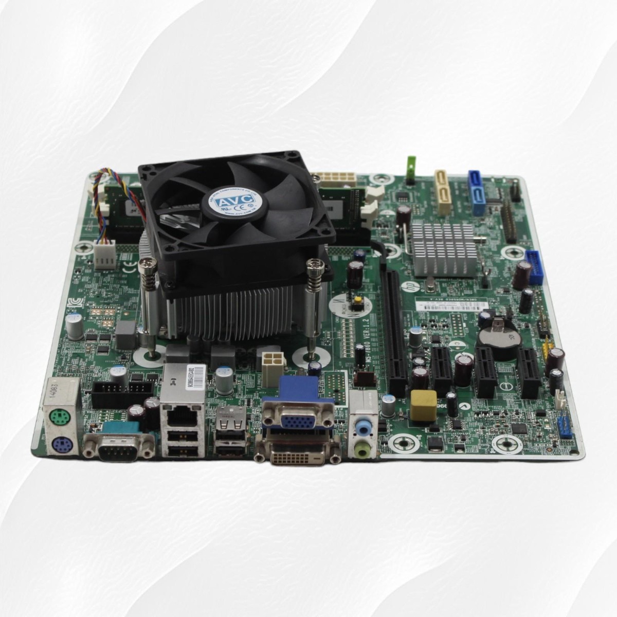 HP ProDesk 400 G1 MT Motherboard 718775-001 W/Heatsink I3-4130