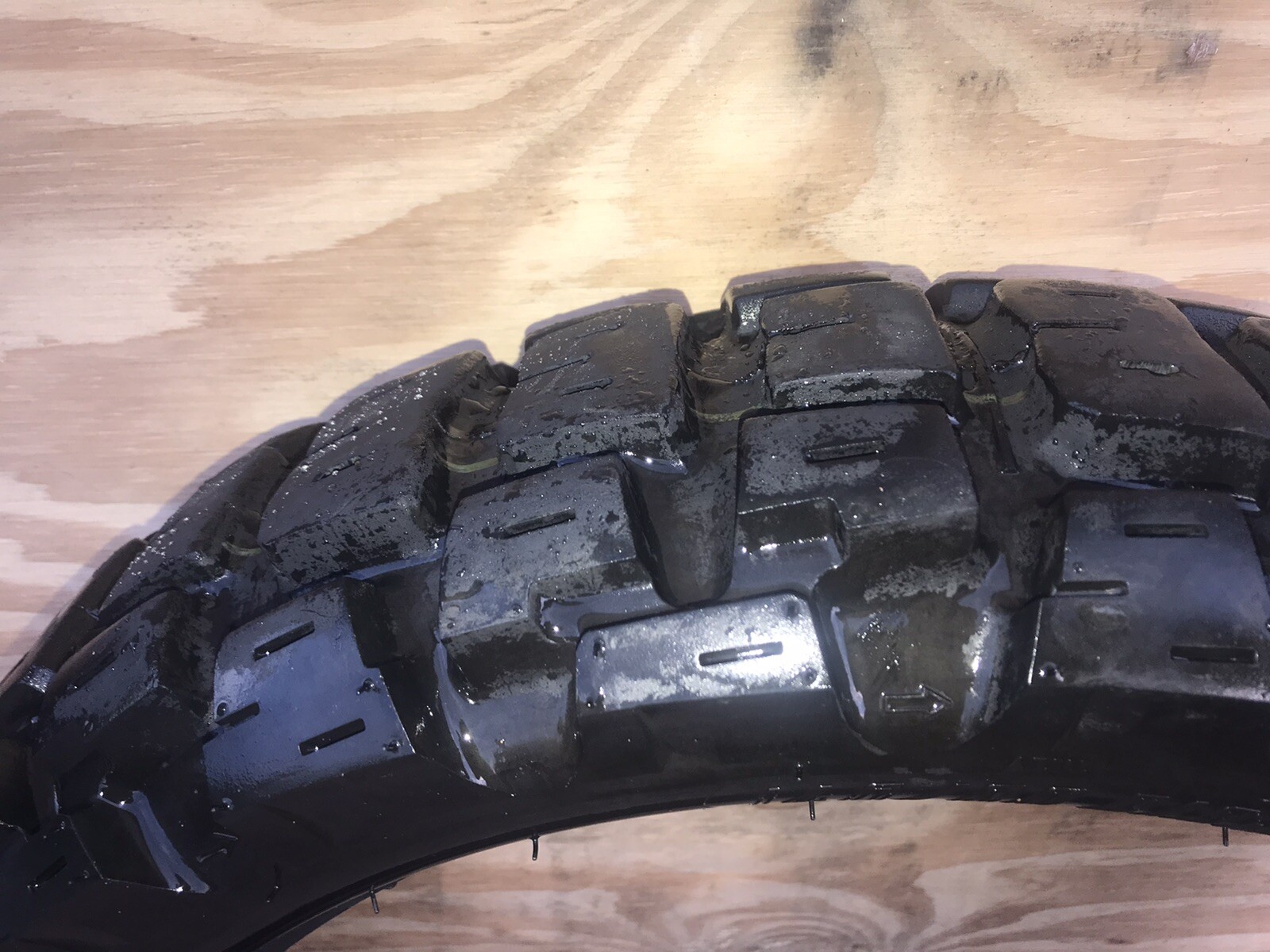 Set Of Motoz Tractionator Dual Sport Enduro Dirtbike Tires eBay