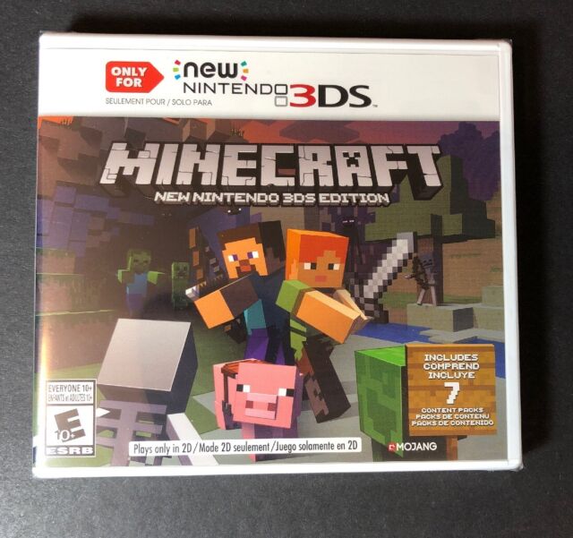 minecraft game nintendo 2ds