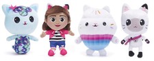 BRAND NEW OFFICIAL 12" GABBY'S DOLLHOUSE SOFT PLUSH TOYS MERCAT PANDY PAWS