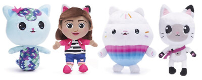 BRANDNEUES OFFIZIELLES 12 ZOLL GABBY'S PUPPENHAUS WEICHE PLÜSCHTIERE MERCAT PANDY PFOTEN