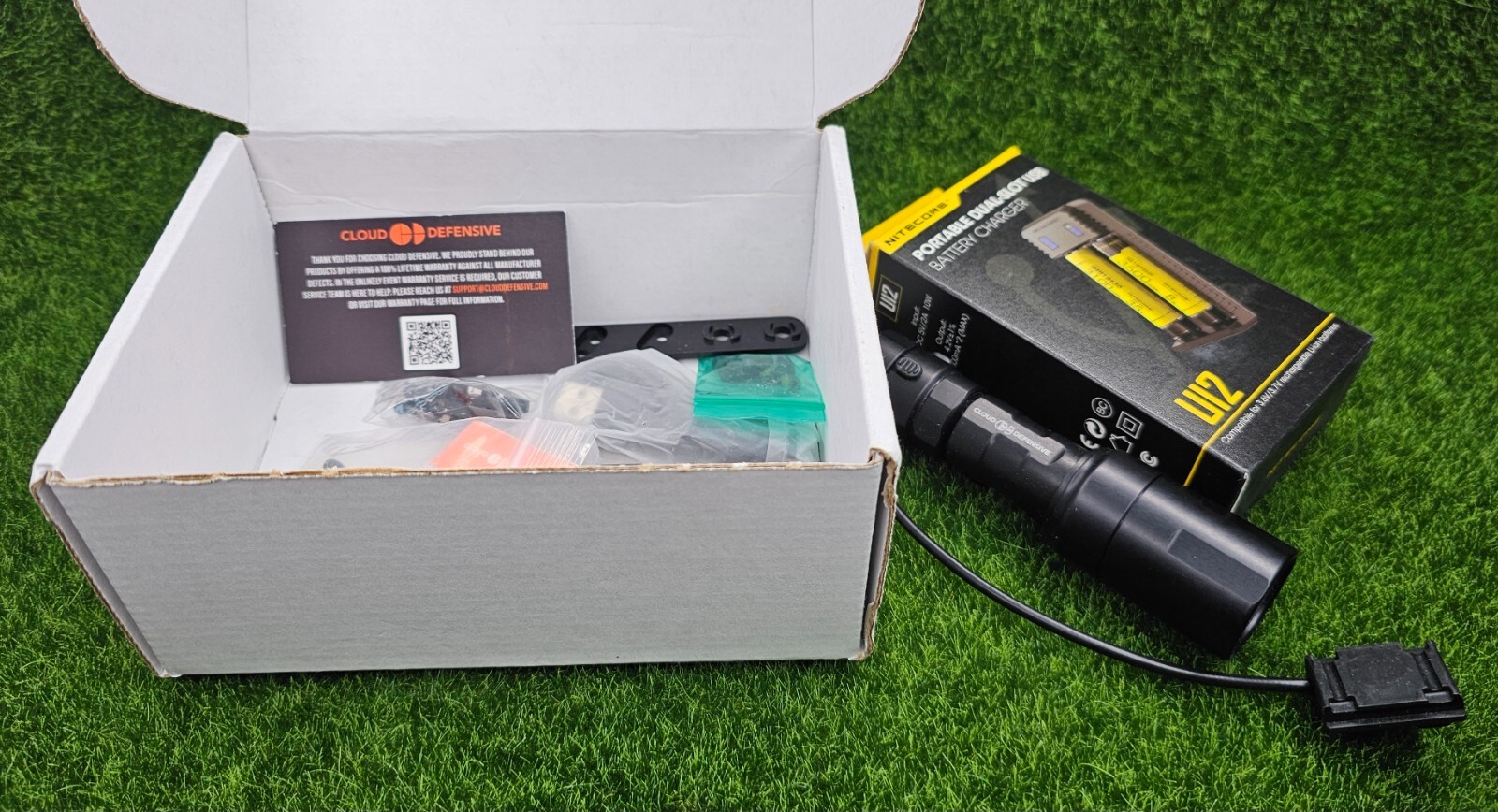 Cloud Defensive #CD2311-C-BLK REIN Micro 3.0, 1000 Lumens White LED Light, Black-image