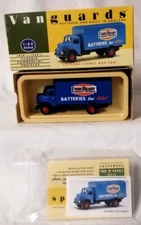 Lledo -  Vanguards -  Leyland Comet Box Van VA18000  'EVER READY'  1:64 Scale