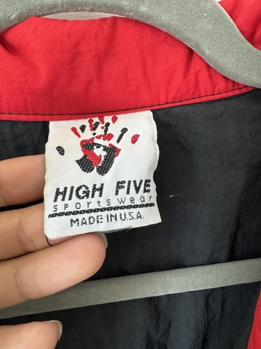 VTG High Five Pontiac Hot Laps 80s Windbreaker Jacket Men’s Size XL - Picture 4 of 14