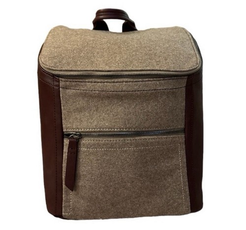 BRAND NEW | Danielle Nicole | Faux Leather/Wool Brigit Backpack | NWT - Picture 3 of 8