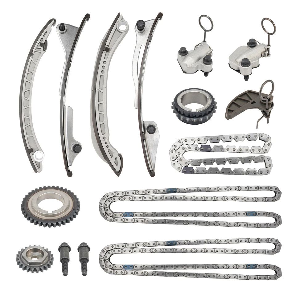 17pcs Timing Chain Kit Tensioner For 2017-2019 Chevrolet Camaro GMC Acadia - Image 3 of 4