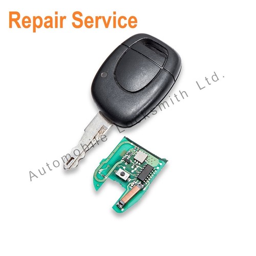 Repair Service for Renault Clio 1 Button Remote Key Fob - Picture 1 of 1