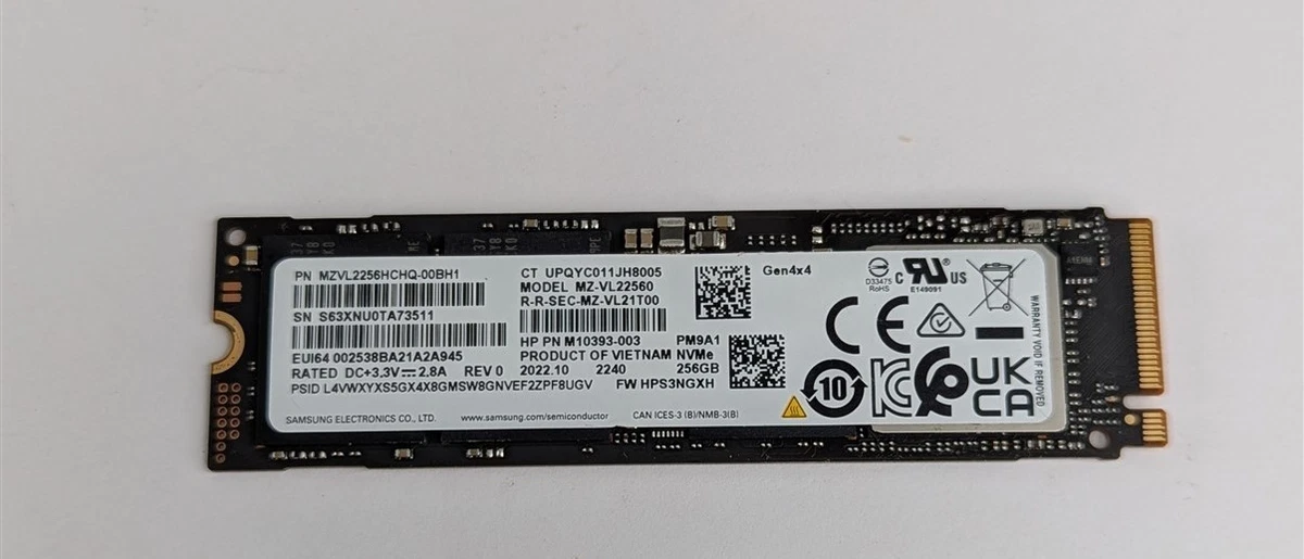 Samsung M.2 Interface 256 GB Solid State Drives for sale | eBay