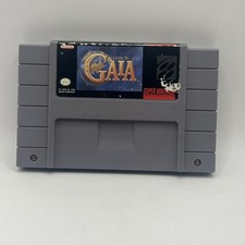 Super Nintendo Illusion of Gaia 1994 SNES Cartridge Tested Working GAMEPLAY PICS