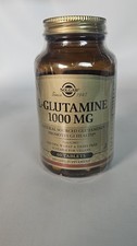 L-Glutamine 1000mg Tablets - 60 Ct - Supports Muscle Recovery  Nutrition 8/2027