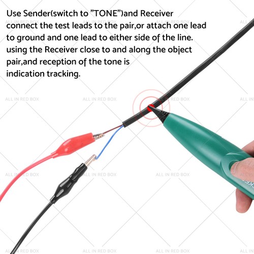Cable Finder Tone Generator Probe Tracker Wire Network Telephone Tracer - 第 5/9 張圖片