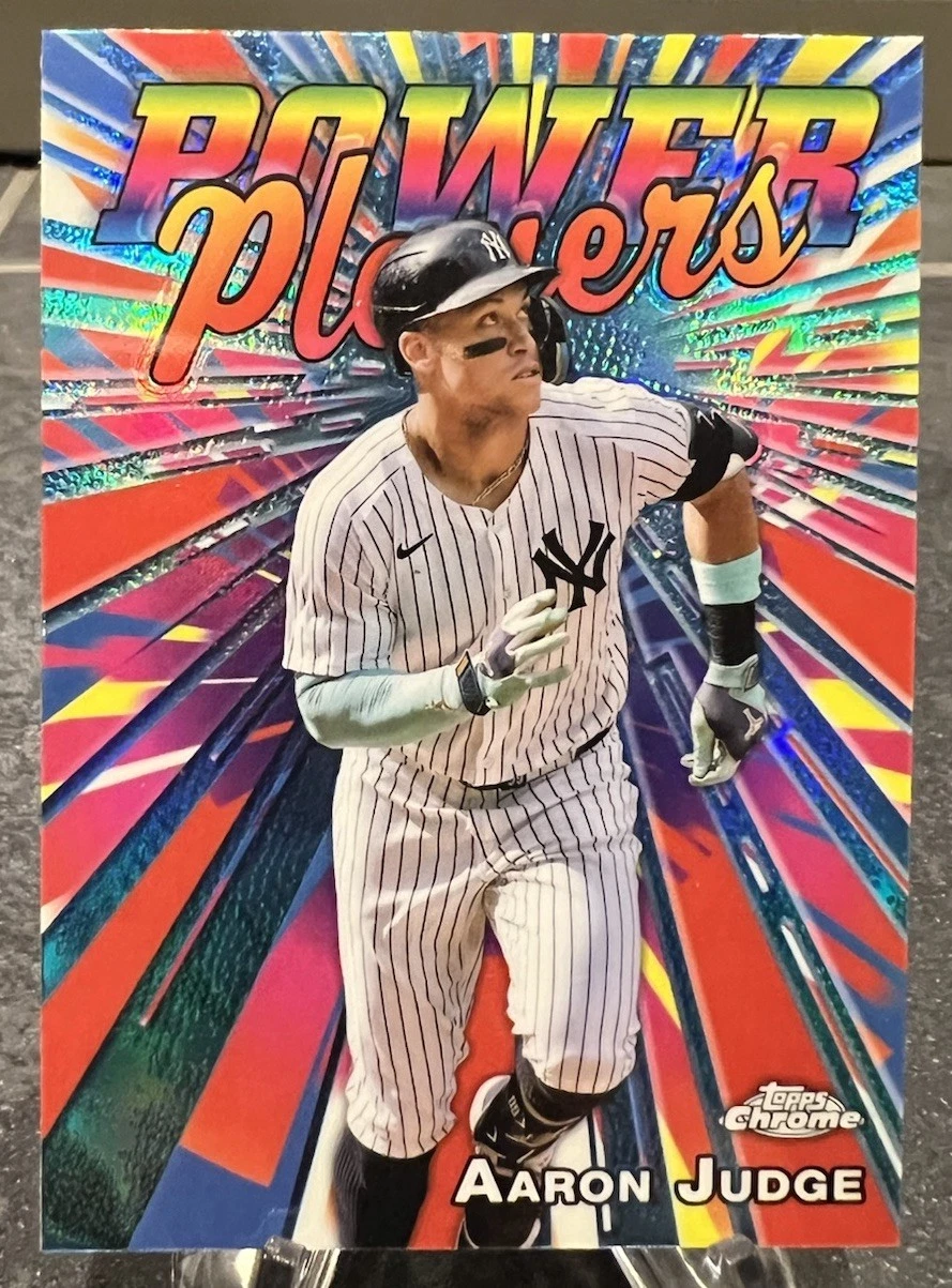 2025 Topps Chrome Power Players Aaron Judge #PP-1 NY Yankees