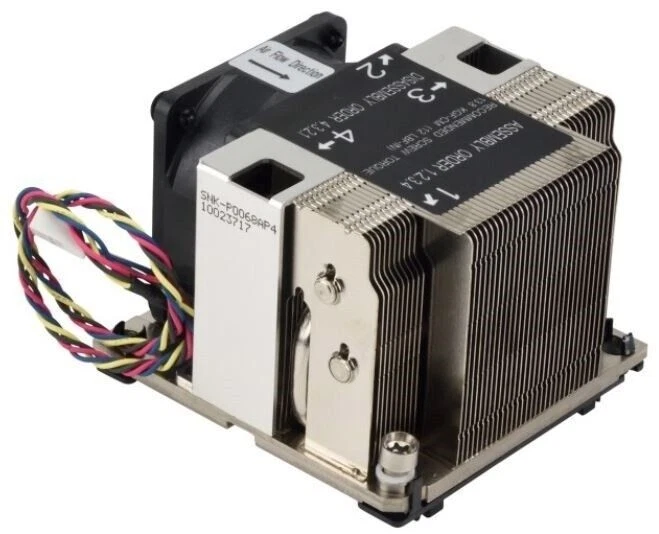 Supermicro SNK-P0068AP4 2U Active CPU Heat Sink Socket LGA3647-0 - 8400 rpm - Image 4 of 4