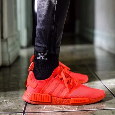 adidas Men's NMD_R1 Shoes, Scarlet Red / 11.5 adidas Men's NMD_R1 Shoes, Scarlet Red / 11.5