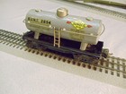Lionel Prewar O Gauge Tank Car #2654 SUNOCO Gas & Oils Gray Single Dome with Box — photo 4