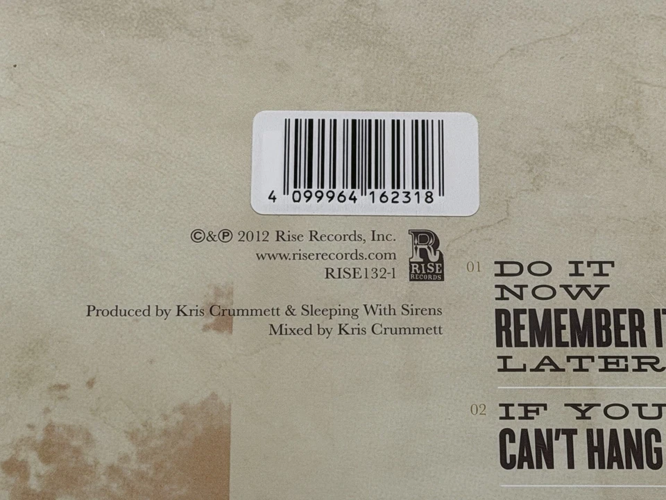 SLEEPING WITH SIRENS LET'S CHEERS TO THIS [BLUE/ORANGE SPLATTER LP] NEW LP Foto 4 de 4