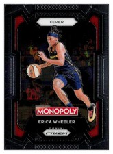 Erica Wheeler 2024 Panini Prizm Monopoly WNBA #44 Indiana Fever *324