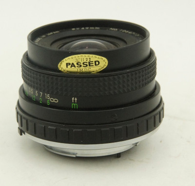 Promaster F/ Minolta MD  MC 2.8 f=28mm Auto Wide Angle Lens Used Tested