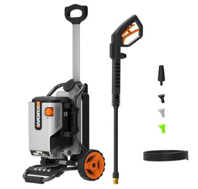 #ad Worx 1900 Psi 1.2 Gpm Electric Cold Water Pressure Washer With 4 Spray Nozzles $229.99