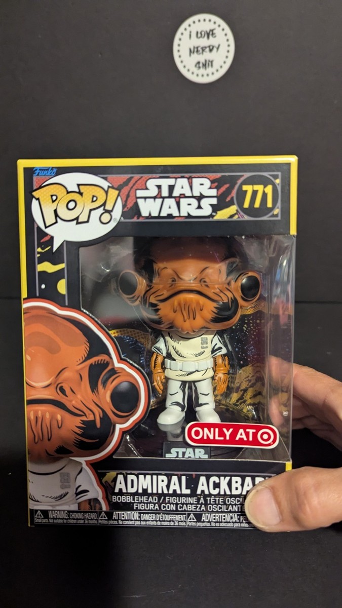 Star Wars Return of Jedi” Admiral Ackbar, Target exclusive