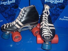 New Old Stock Riedell 265 Sz 4 Boy's Mediums, on a XK 4 7mm Plate