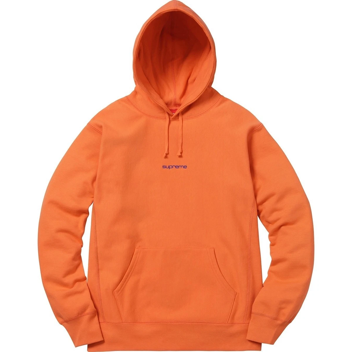 Supreme Orange Fleece Hoodies & Sweatshirts for Men for Sale