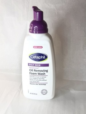 Cetaphil Pro Dermacontrol Oil Removing Foam Wash, Face Wash For Oily Skin, 8 Oz