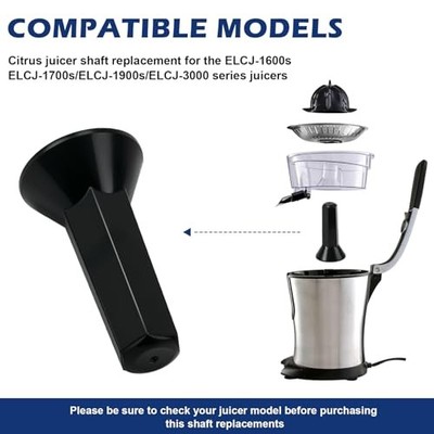 Juicer Parts Replacement for Electric Citrus Juicer, Shaft