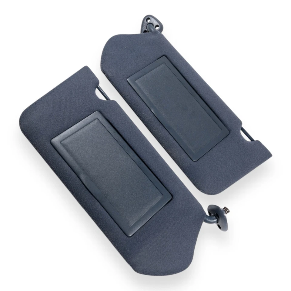 2000-2005 Chevy Impala & Monte Carlo Driver & Passenger Side Sun Visor Pair Blue - Image 3 of 4